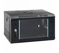 vidaXL Armoire réseau avec stockage Noir 53 x 45 x 30 cm Acier