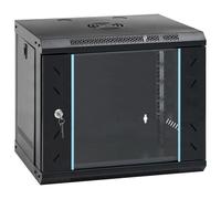 vidaXL Armoire réseau avec stockage Noir 53 x 45 x 45 cm Acier
