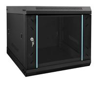vidaXL Armoire réseau avec Stockage Noir 53 x 60 x 45 cm Acier
