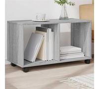 vidaXL Armoire roulante sonoma gris 72x33x42,5 cm bois d'ingénierie