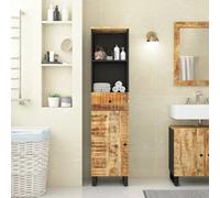 vidaXL Armoire salle de bain 38x33x160 cm bois manguier