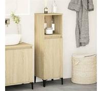 vidaXL – Armoire de salle de bain chêne Sonoma 30x30x100 cm