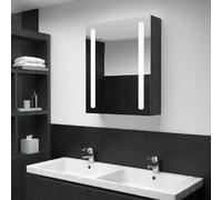 vidaXL Armoire salle de bain miroir LED