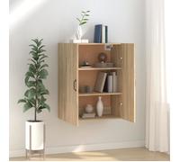 Vidaxl Armoire Suspendue Chêne Sonoma 69,5x34x90 Cm Bois D'ingénierie Multicolore