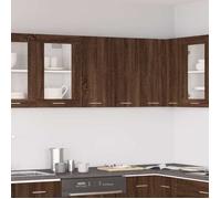 vidaXL Armoire suspendue ""Lyon"" Chêne marron 60x31x60 cm
