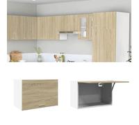 vidaXL Armoire suspendue Lyon – Chêne Sonoma, bois d'ingénierie 60 x 31 x 40 cm
