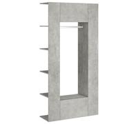 Armoires de couloir 2 pcs gris béton bois d ingénierie Gris G