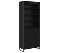 vidaXL Armoires Hautes 2 pcs Chêne noir 60 x 36 x 300 cm