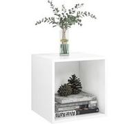 vidaXL Armoires murales 2 pcs Blanc 37x37x37 cm Aggloméré Blanc G