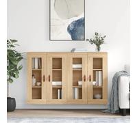 Vidaxl Armoires Murales 2 pcs - Chêne Sonoma