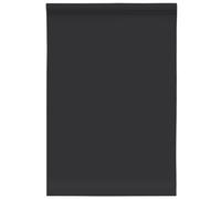 vidaXL Autocollants Auto-adhésifs pour Meuble, Films de Meuble, Papiers Peints, Décoration de Bricolage, Moderne, Noir Mat 90x500 cm PVC