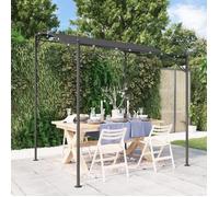 vidaXL Auvent anthracite 2x2,3 m 180 g/m² tissu et acier 362392