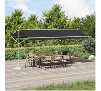 vidaXL Store autoportant anthracite 5 x 3 m en polyester