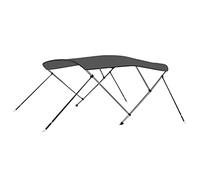 vidaXL Auvent Bimini à 3 arceaux Anthracite 183x196x137 cm