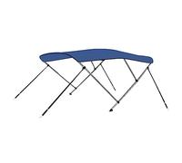 vidaXL Auvent Bimini à 3 arceaux Bleu 183x160x137 cm