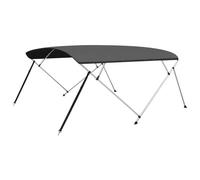 Vidaxl Auvent Bimini À 4 Arceaux Anthracite 243x(230-244)X137 Cm