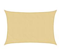 vidaXL Auvent couleur sable 5x3,5 m 100% polyester Oxford