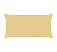 vidaXL Auvent couleur sable 7x4 m 100% polyester Oxford