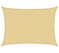 vidaXL Auvent couleur sable 8x6 m 100% polyester Oxford