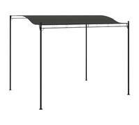 vidaXL Auvent de Parasol Tonnelle Chapiteau Pavillon Auvent Tente de Réception Jardin Terrasse Extérieur Arrière-Cour 3x2,4 m Anthracite