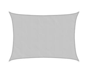 vidaXL Auvent gris clair 7x5 m 100% polyester Oxford
