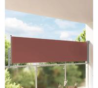 vidaXL Auvent latéral - 100x300 cm - Marron
