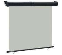 vidaXL Auvent Latéral de Balcon Pare-Soleil Pare-Brise de Balcon Patio Terrasse Extérieur Résistant aux UV et à l'eau 165x250 cm Gris