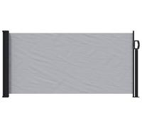 vidaXL Auvent latéral extensible, gris, 300 x 100 cm, polyester