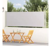 vidaXL Auvent latéral - Gris - 117x600 cm