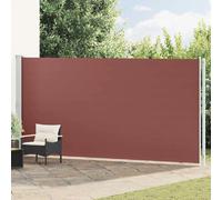 vidaXL Auvent latéral - Marron 200x600 cm