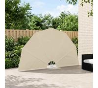 vidaXL Auvent latéral pliable de terrasse Crème 160 cm