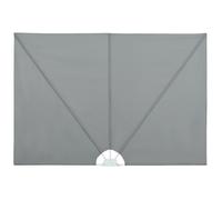 vidaXL Éventail latéral de terrasse pliable Gris 240 × 160 cm