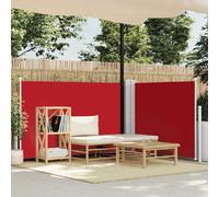 vidaXL Windscherm uittrekbaar 100x600 cm rood48447 Rouge G