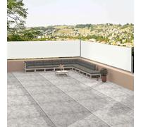vidaXL Marquise latérale extensible Crème 117x1200 cm