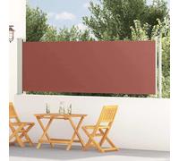vidaXL Auvent Latéral Rétractable 117x600 cm - Marron