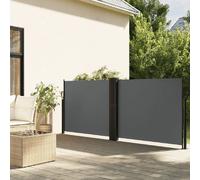 VIDAXL Auvent latéral rétractable 120 x 600 cm - Anthracite