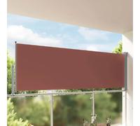 vidaXL Auvent latéral rétractable 120x300 cm - Marron