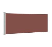 vidaXL Auvent Latéral Rétractable 120x300cm Marron Brise-Vue Store Abri Balcon