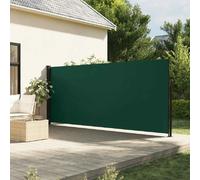 vidaXL Auvent latéral rétractable 160x300 cm Vert foncé