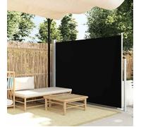 vidaXL Auvent Latéral Rétractable 160x500 cm Noir Jardin Terrasse Balcon Store 45460