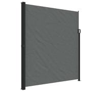 vidaXL Marquise latérale extensible Anthracite 220x500 cm