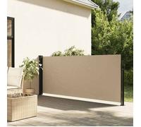 vidaXL Marquise latérale extensible 4004270 Beige 100x300 cm