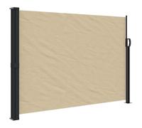 vidaXL Auvent latéral rétractable Beige 140x600 cm