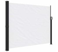 vidaXL Marquise latérale extensible blanc 170x300 cm