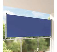 Tuinscherm uittrekbaar 140x300 cm blauw48347