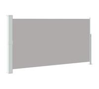 Auvent latéral rétractable - vidaXL - 160 x 300 cm - Gris - Polyester - Acier