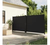 vidaXL Store latéral extensible noir 180x600 cm