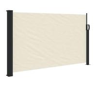 vidaXL Auvent latéral rétractable crème 120x500 cm