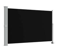 vidaXL Auvent Latéral Rétractable de Patio 160x300 cm Noir Pare-Vue Brise-Vent