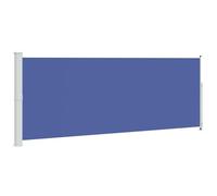 vidaXL Marquise latérale extensible 180x500 cm Bleu – Résistance aux UV